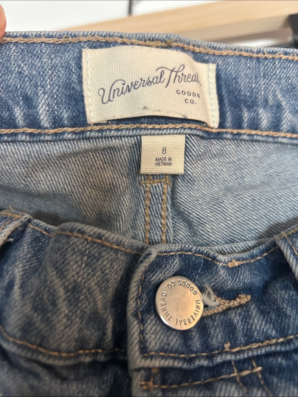 Universal Thread Cropped Vintage Wide Leg Jeans - Picture 5 of 5
